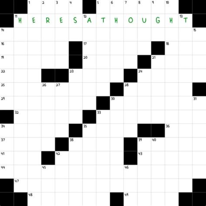 Spaces to be filled, say NYT Crossword Clue
